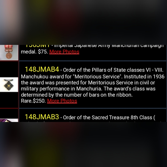 2 rare Japanese war medals - Picture 2 of 5